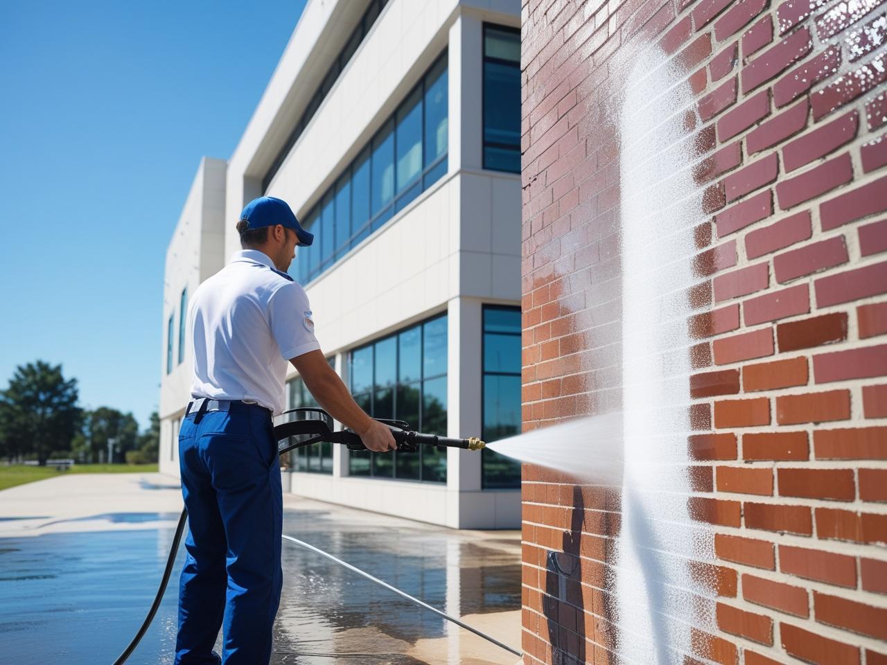 Building Exterior Washing