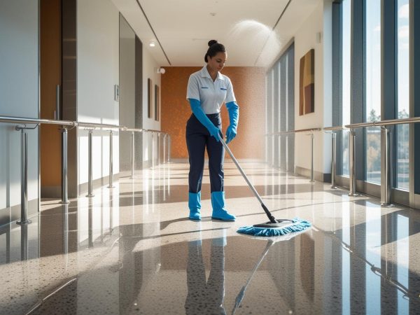 Office Hallways Clean