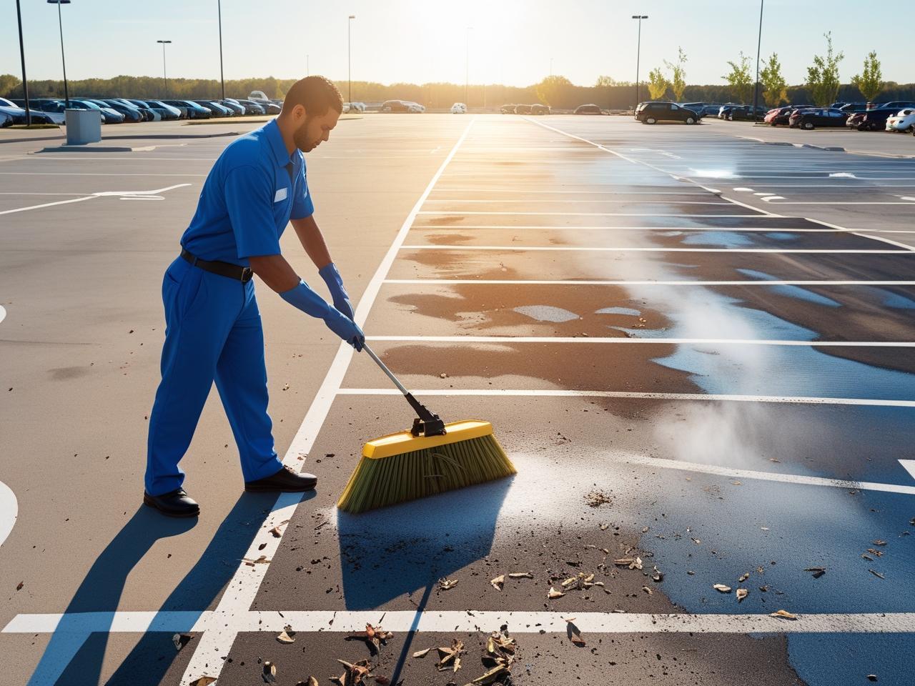 Parking Lot Sweeping/Washing