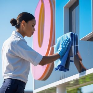 Signage Cleaning