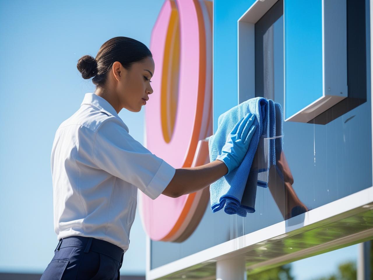 Signage Cleaning